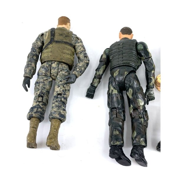 Blue Box Toys BBi Elite Force Military Action Figure 4" Tall 2007 Lot of 4 - Picture 6 of 8